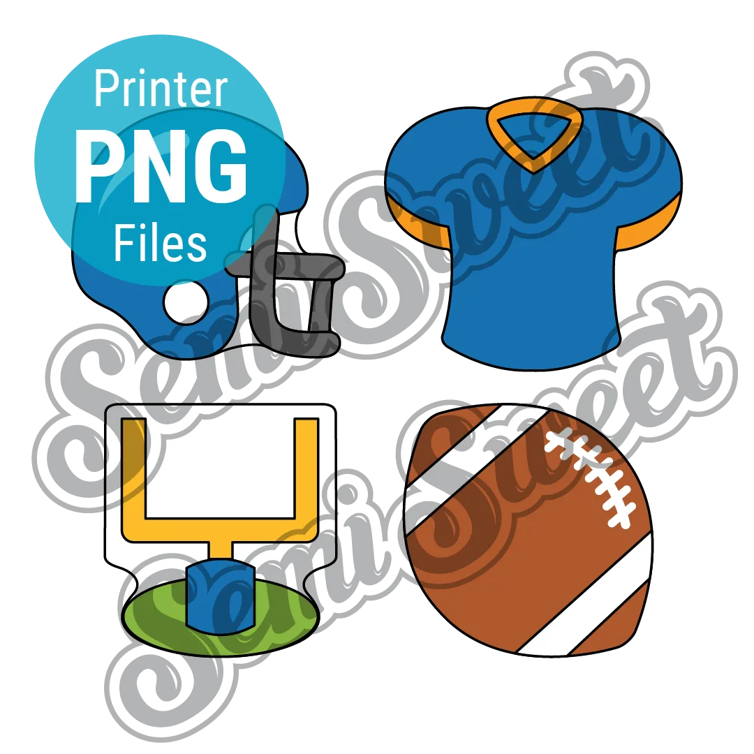 4-pc Football Set - PNG Images