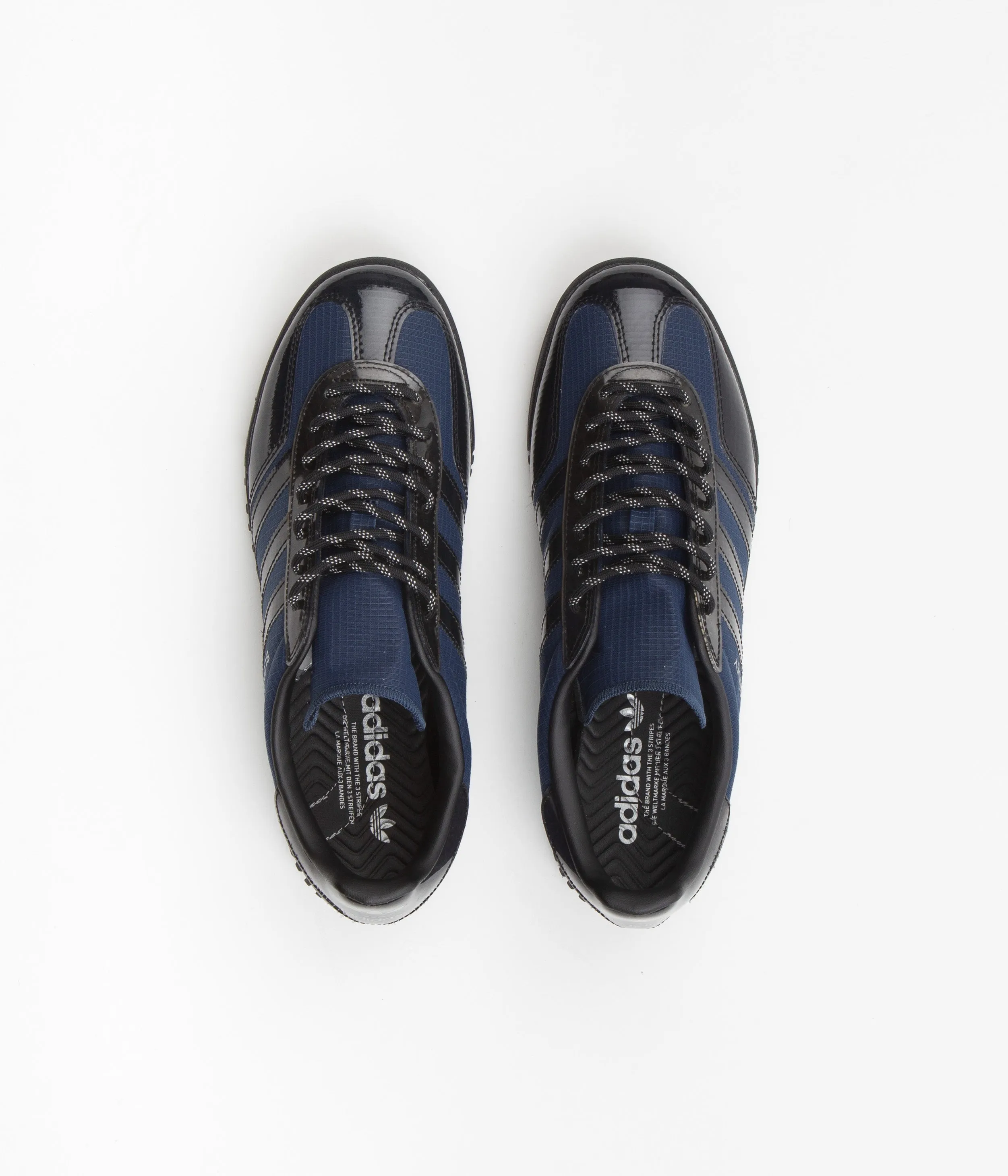 Adidas Blondey Gazelle Shoes - Mineral Blue / Core Black / Metallic Silver