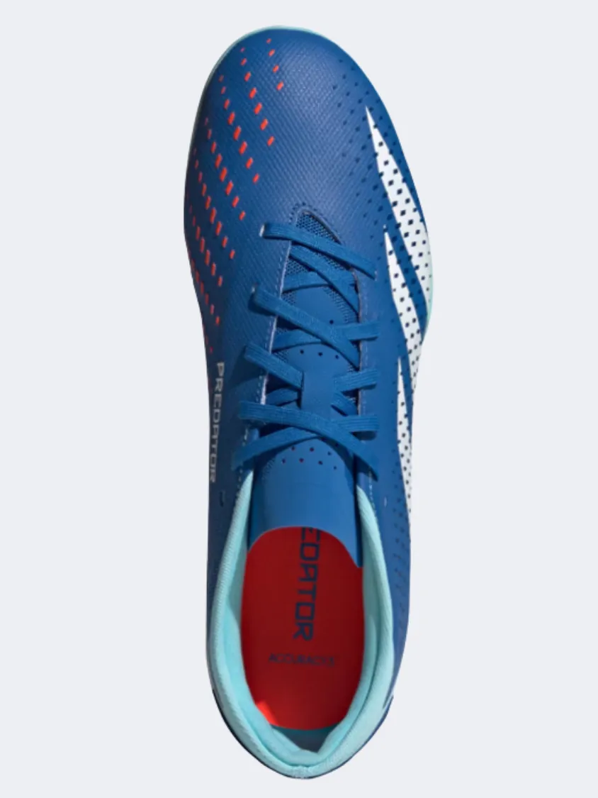 Adidas Predator Accuracy.3 Men Turf Shoes Royal/White/Blue