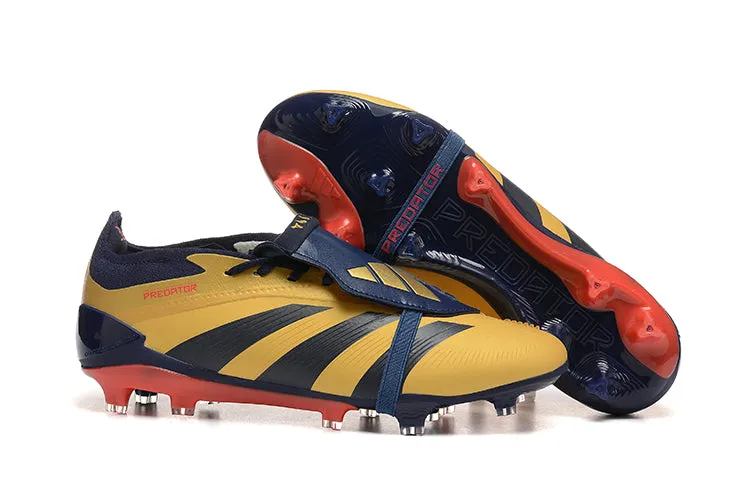 Adidas Predator Elite Shoes - Yellow | Blue | Red - FREE SHIPPING WORLDWIDE