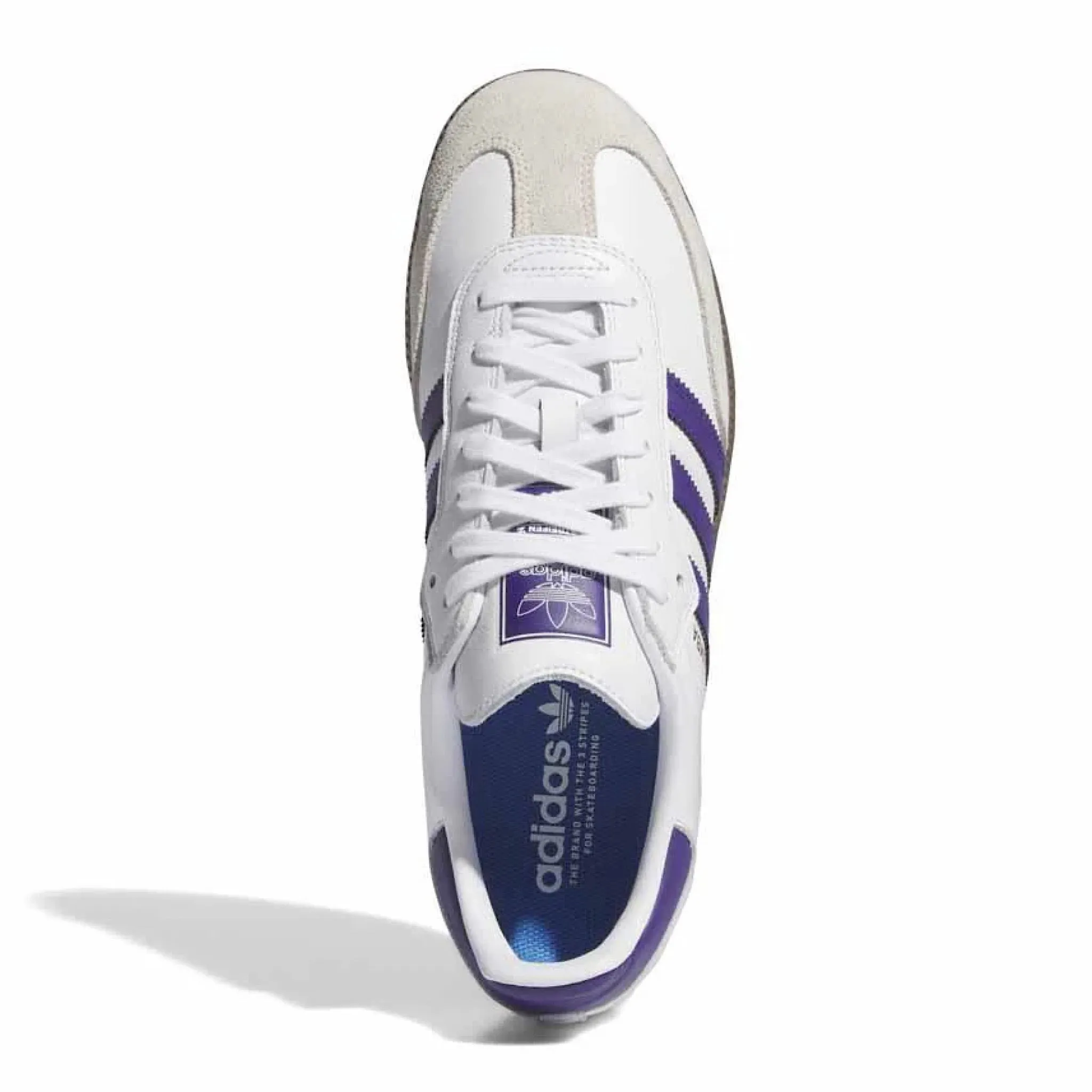 Adidas - Samba ADV - White / Purple / Gold