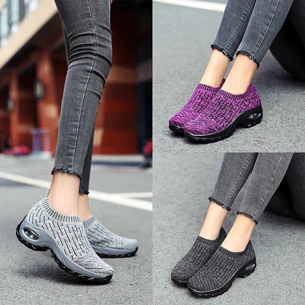 Air cushion sports shoes middle-aged mother shoes