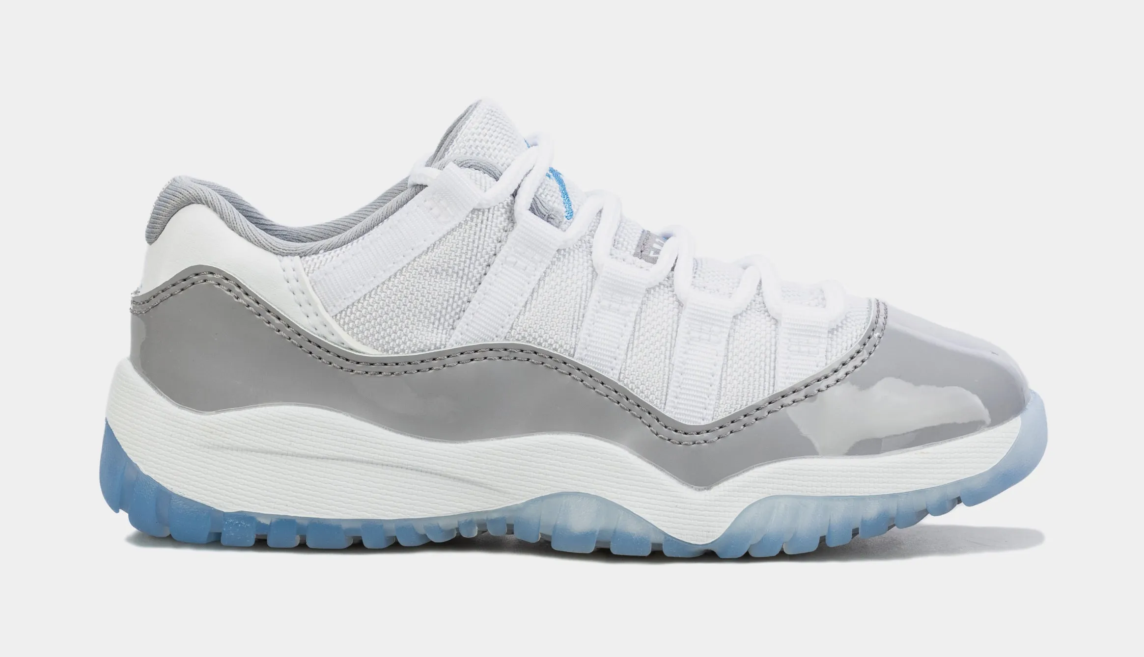 Air Jordan 11 Retro Cement Grey Preschool Lifestyle Shoes (Grey/Blue)