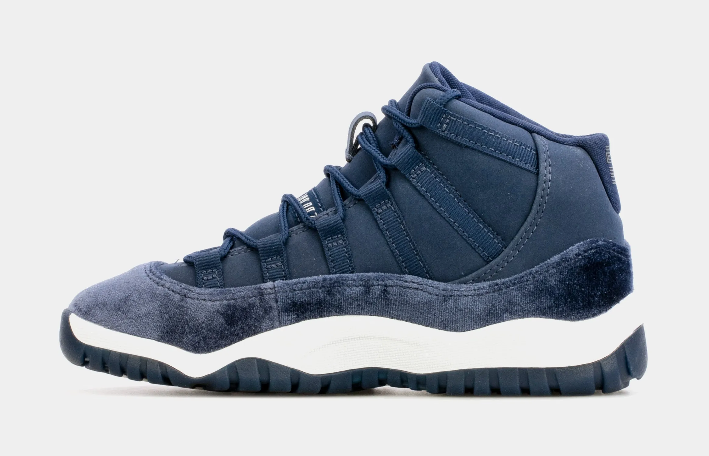 Air Jordan 11 Retro Midnight Navy Preschool Lifestyle Shoes (Blue) Free Shipping