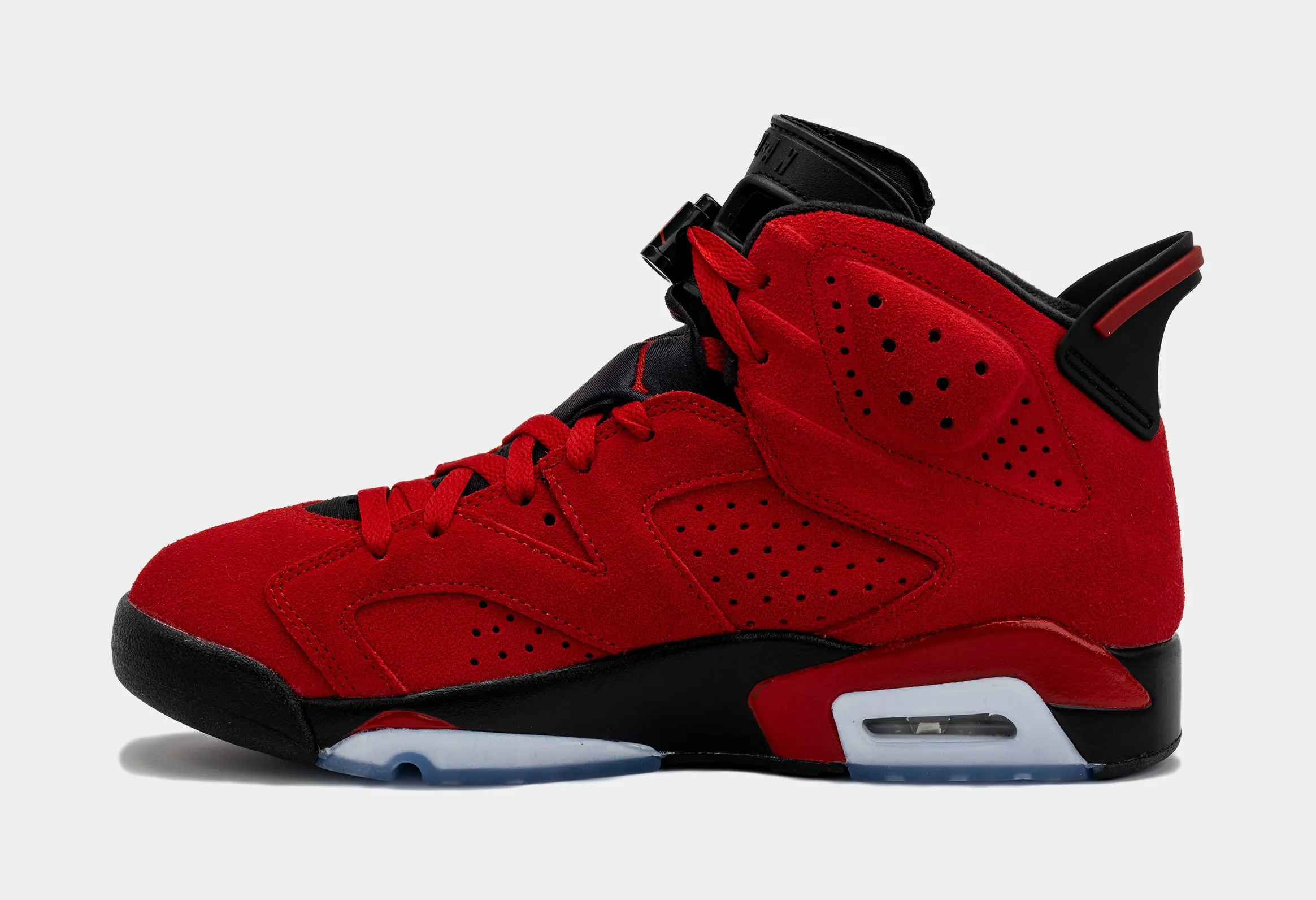 Air Jordan 6 Retro Toro Bravo Mens Lifestyle Shoes (Red/Black)