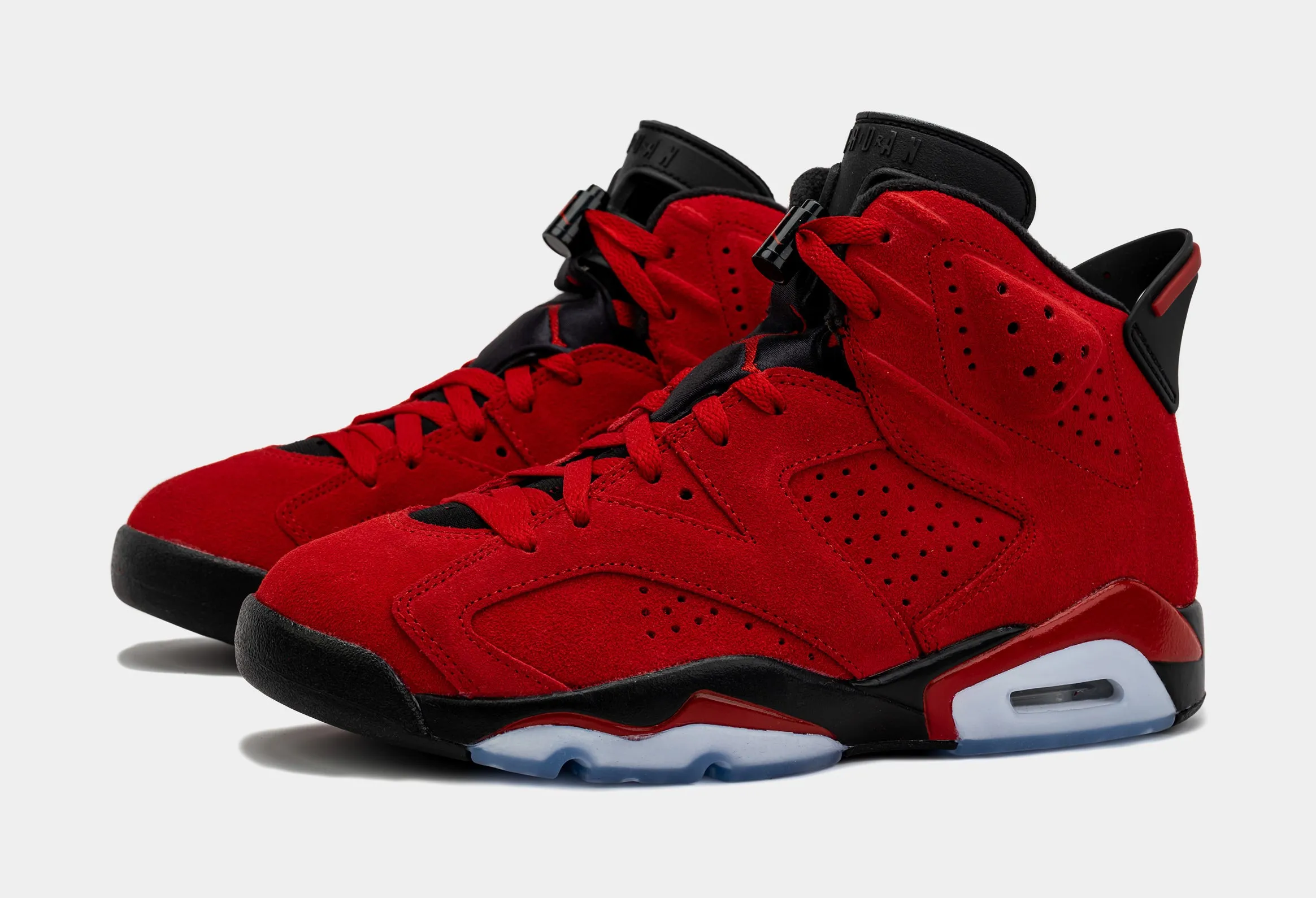 Air Jordan 6 Retro Toro Bravo Mens Lifestyle Shoes (Red/Black)