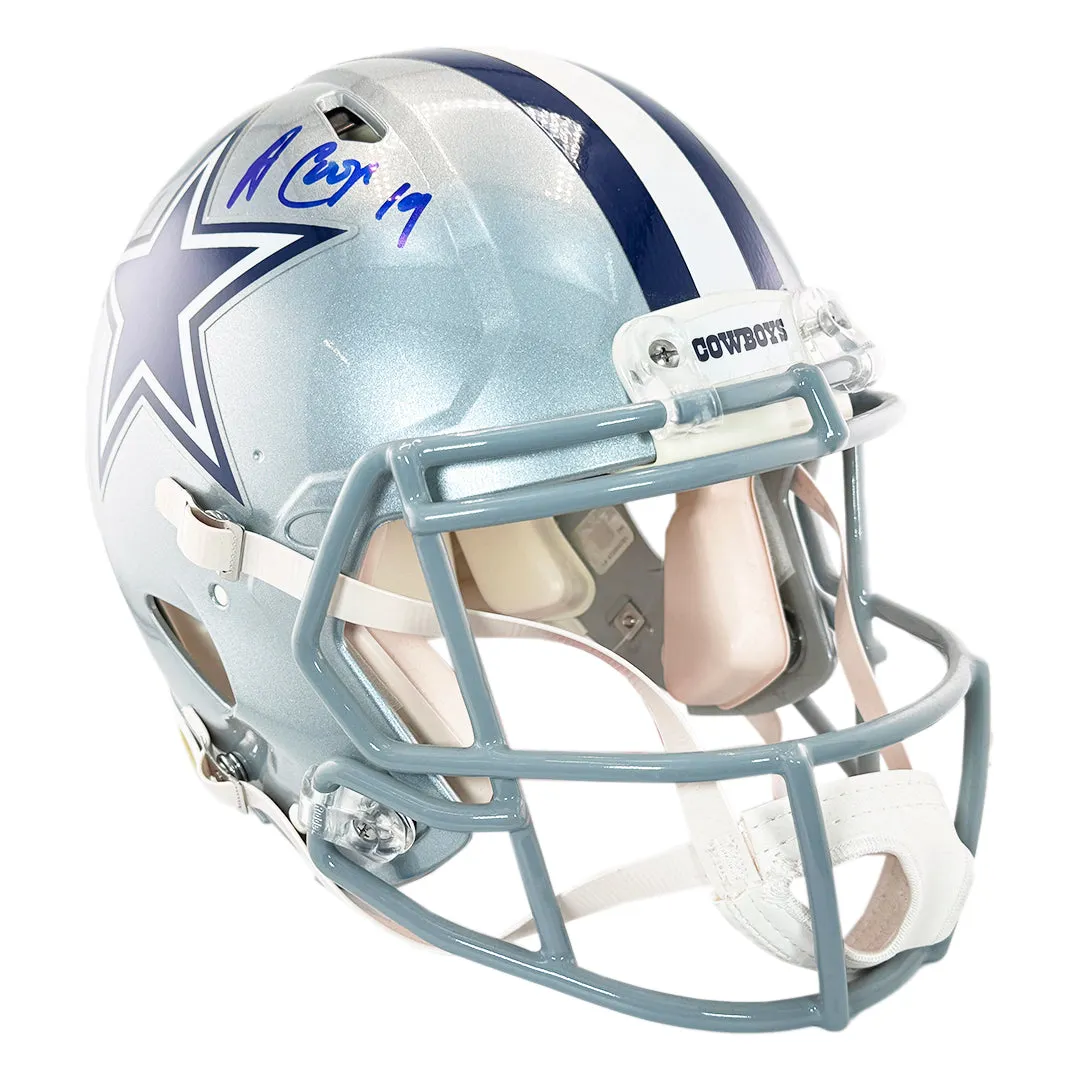 Amari Cooper Signed Dallas Cowboys Authentic Speed Full-Size Football Helmet (JSA)