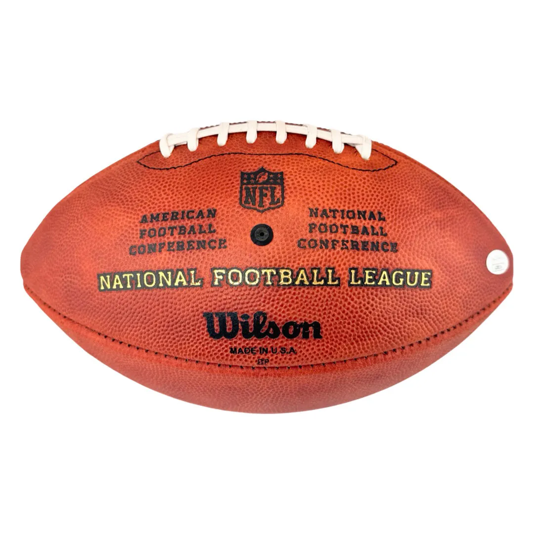 Anthony Richardson Signed Authentic Wilson NFL Salute to Service The Duke Leather Football (JSA)