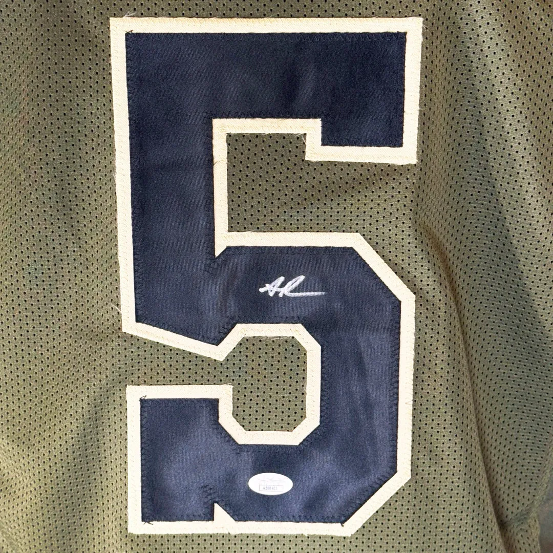 Anthony Richardson Signed Indianapolis Salute to Service Football Jersey (JSA)