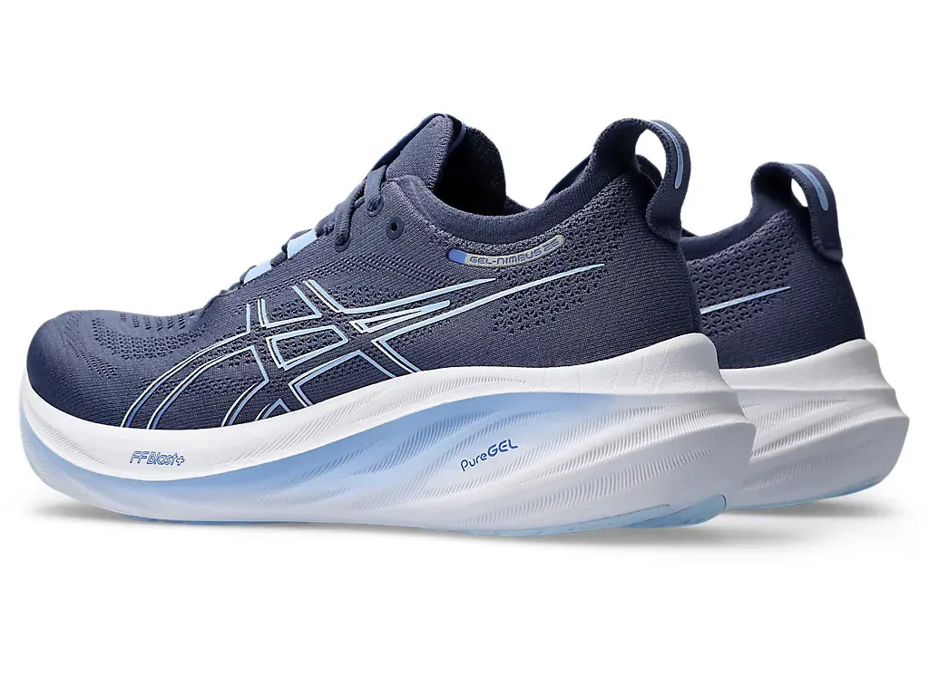 ASICS Gel Nimbus 26 (Thunder Blue/Sapphire) - Women's