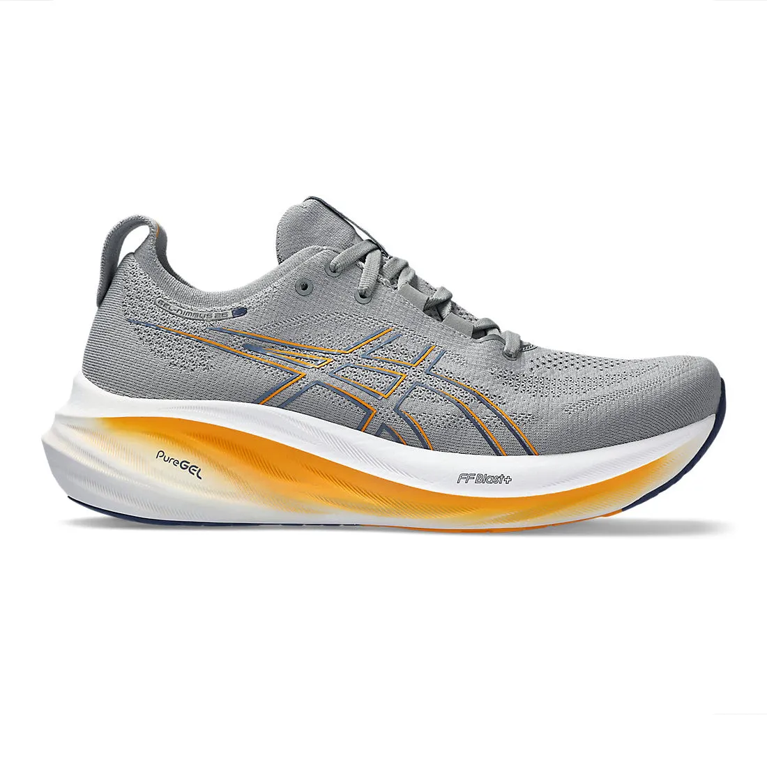 Asics Gel-Nimbus 26 Wide Men's Running Shoes Grey