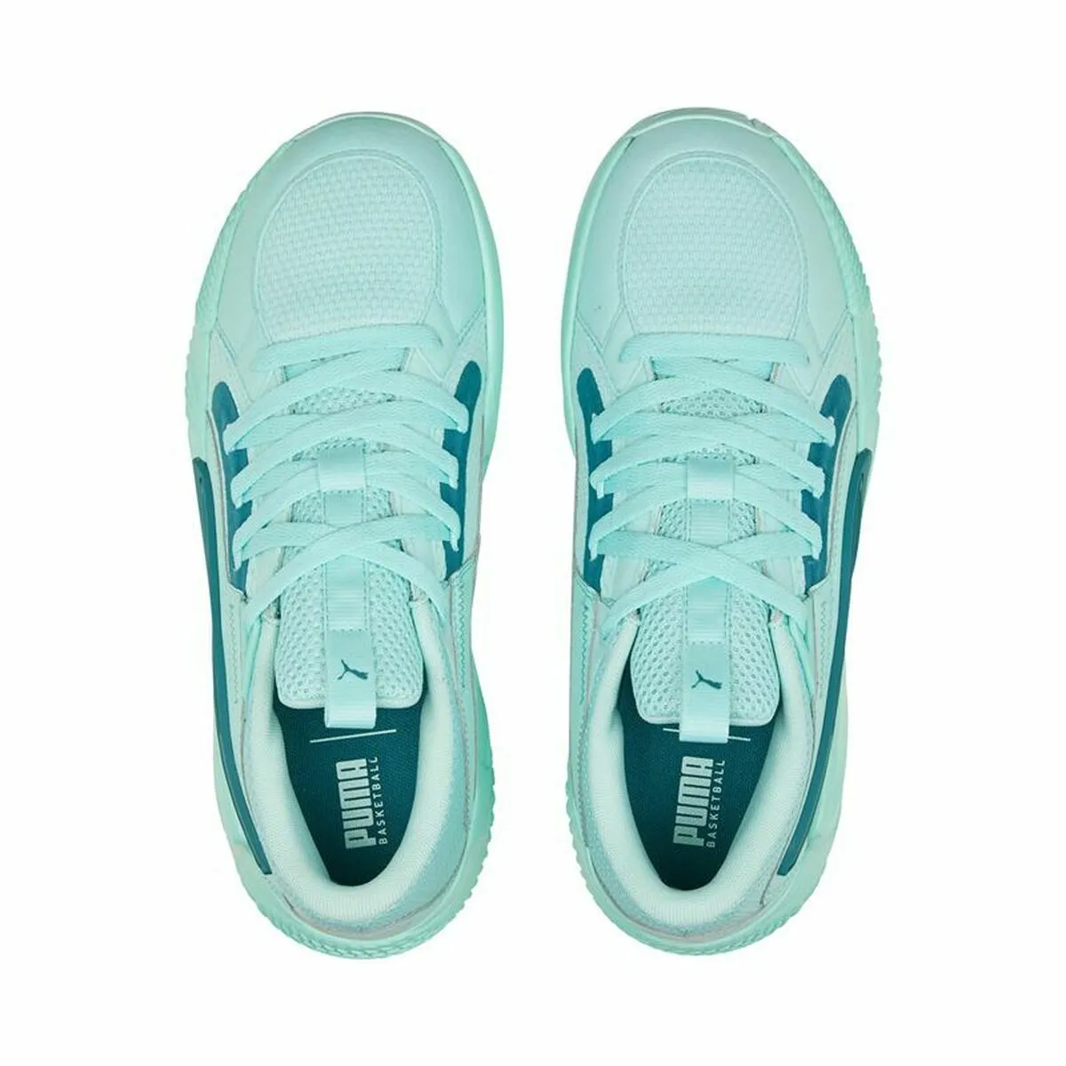 Basketball Shoes for Adults Puma Court Rider Chaos Sl Aquamarine