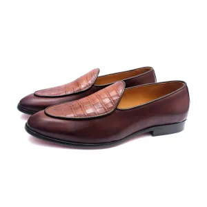 Belgian Loafers Croco