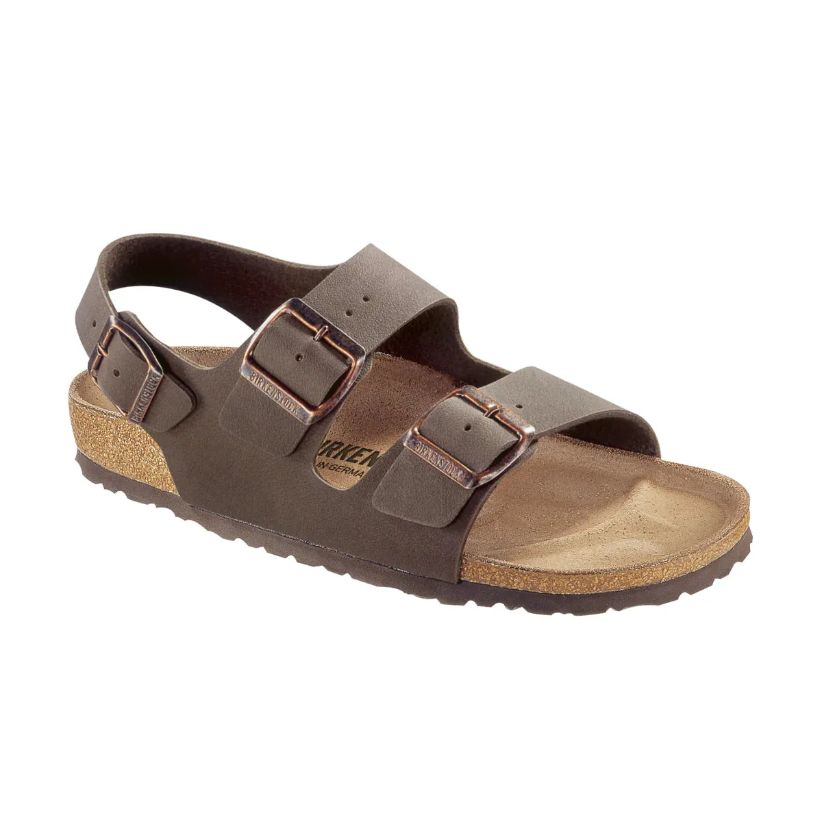 Birkenstock Milano Mocca BirkiBuc (Regular)