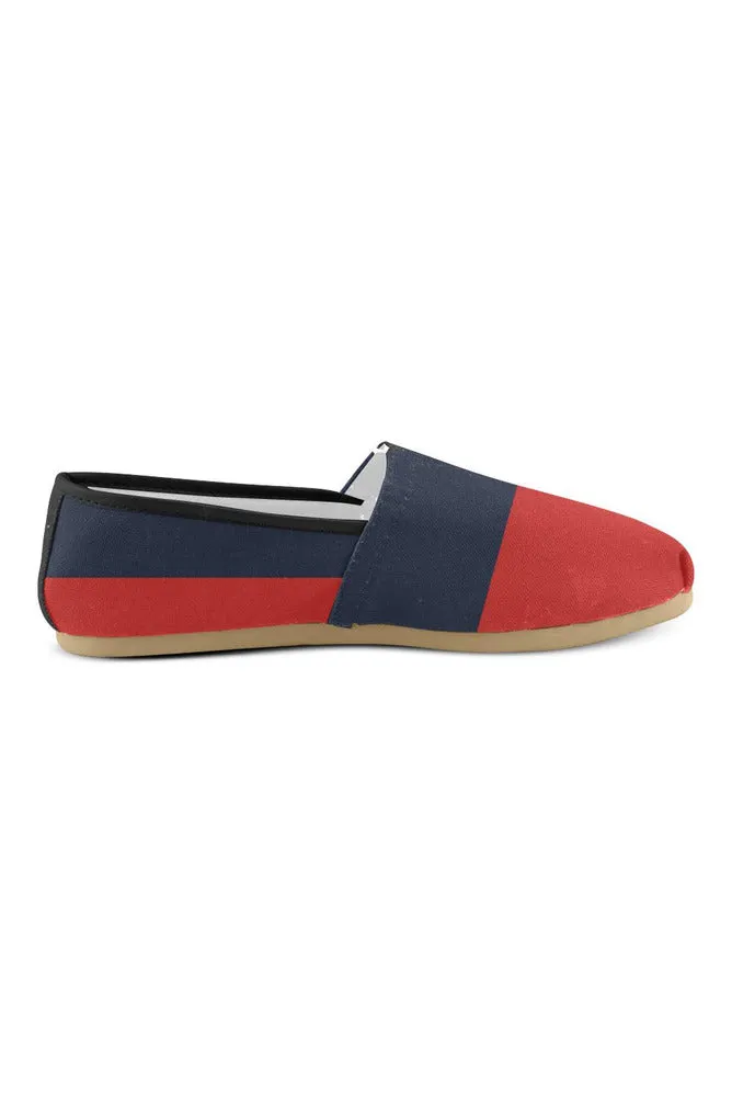 Blue & Red Unisex Casual Shoes