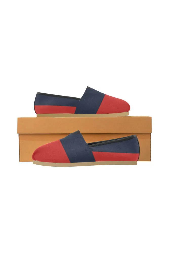 Blue & Red Unisex Casual Shoes