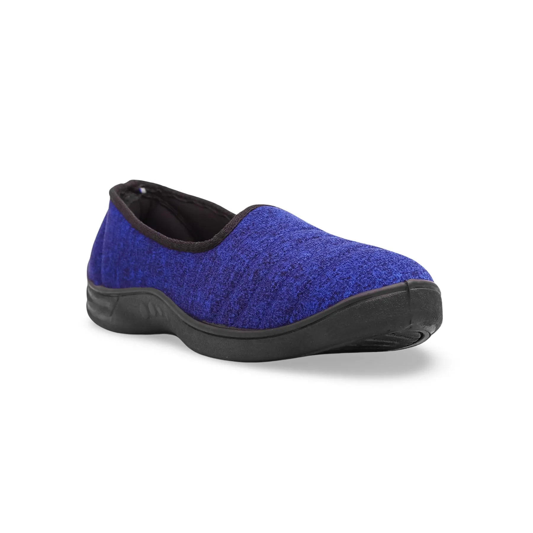 Blue Canvas Slip Ons WN6149