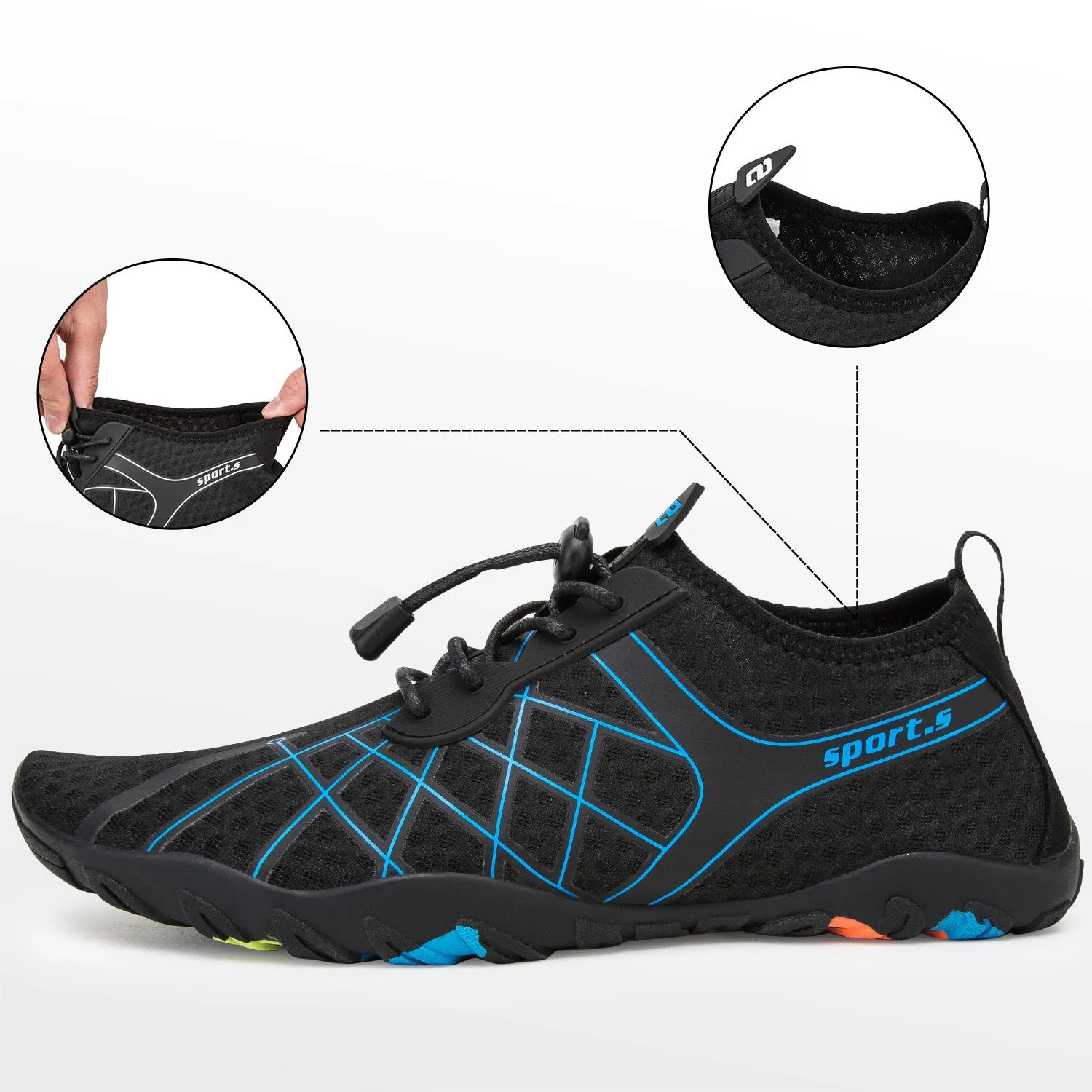 Breathable Shoes, Beach Diving Shoes, Swimming Water Shoes, Light And Easy To Carry Soft Shoes