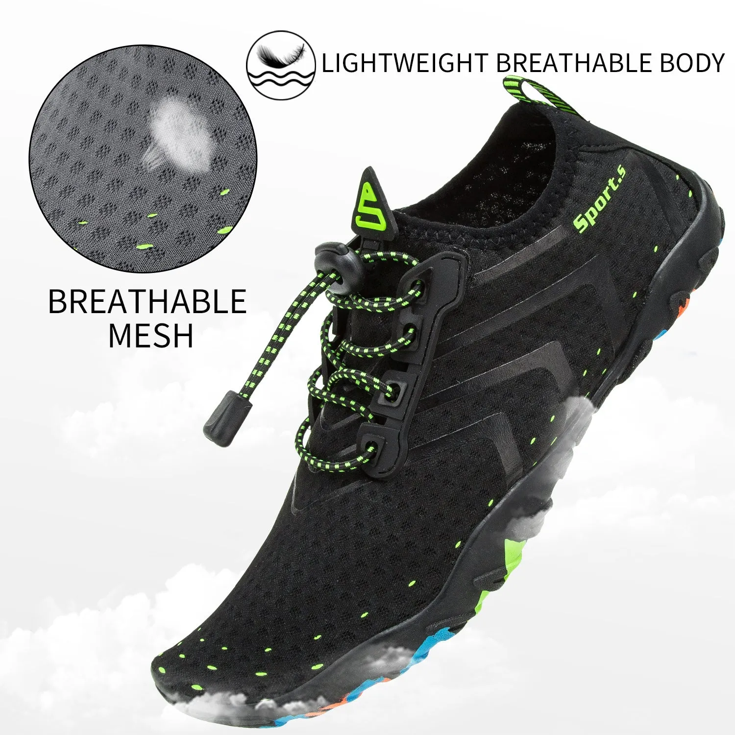 Breathable Shoes, Beach Diving Shoes, Swimming Water Shoes, Light And Easy To Carry Soft Shoes