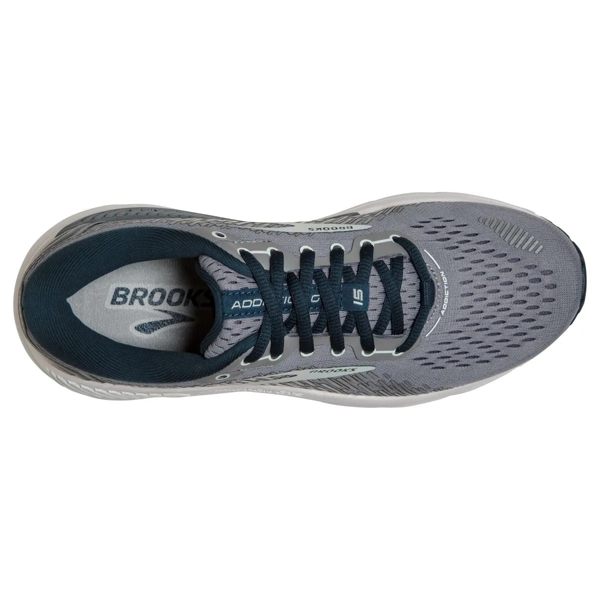 'Brooks' Women's Addiction GTS 15 - Grey / Navy / Aqua