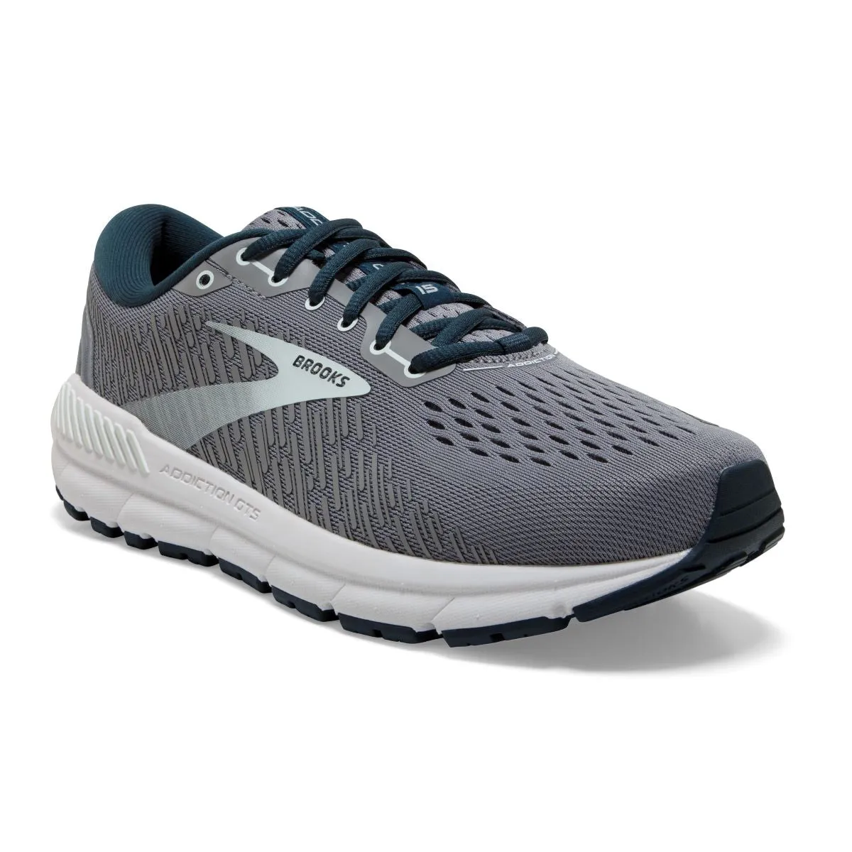 'Brooks' Women's Addiction GTS 15 - Grey / Navy / Aqua