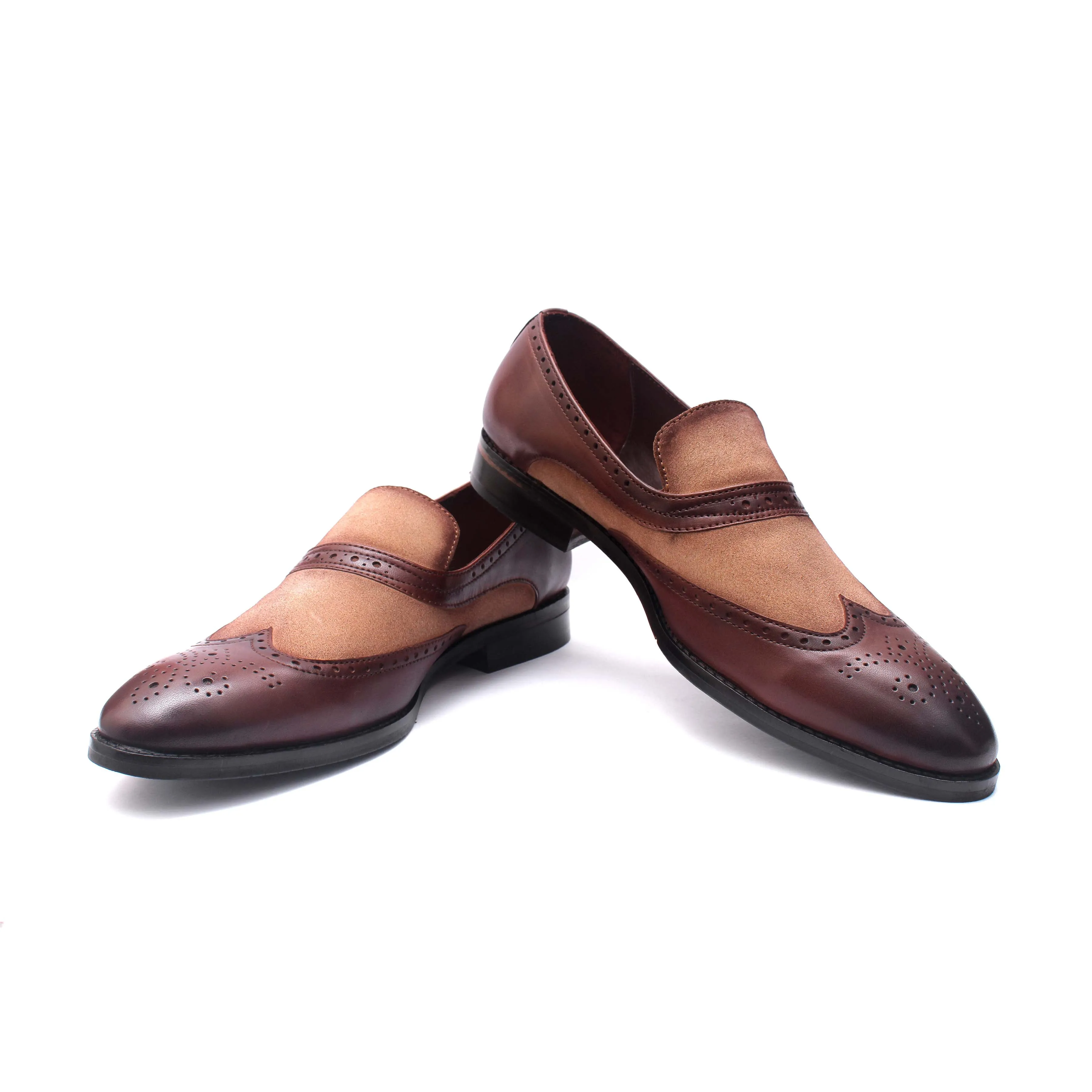 Brouge Wingcap Loafers