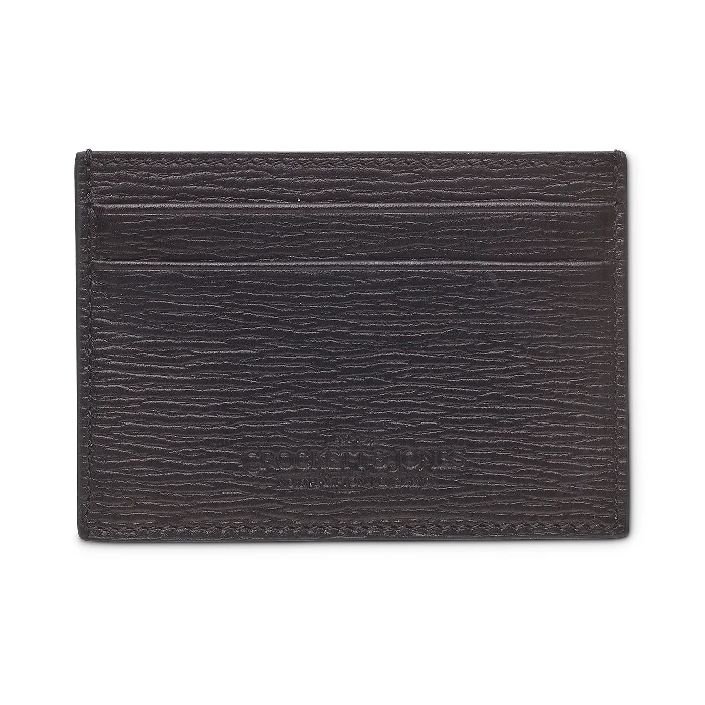 Card Holder Black Willow Grain