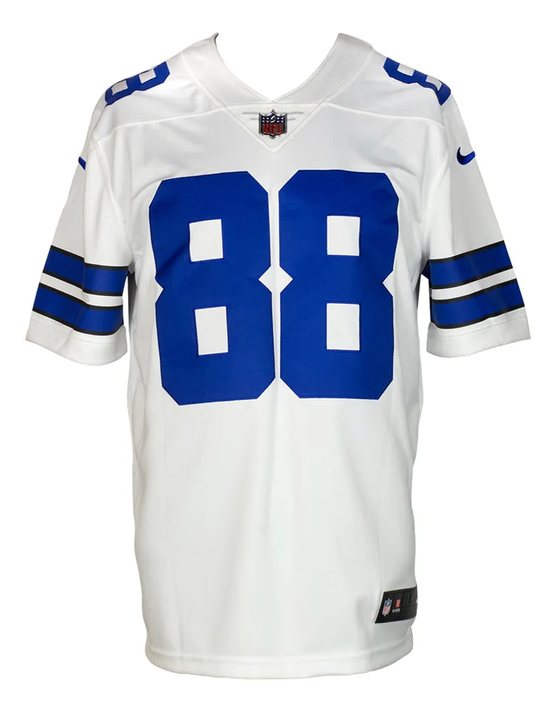 CeeDee Lamb Signed Dallas Cowboys White Nike Limited Football Jersey Fanatics