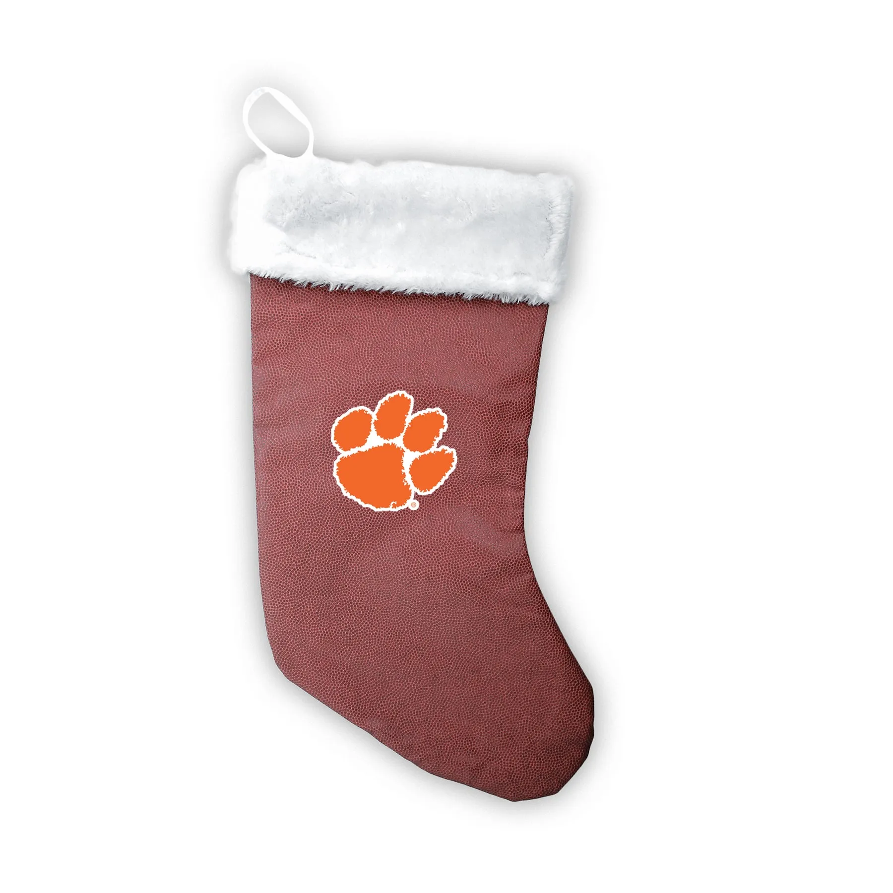 Clemson Tigers 18" Football Christmas Stocking