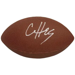 Clyde Edwards-Helaire Signed Kansas City Chiefs Wilson Official NFL Replica Football (Beckett)