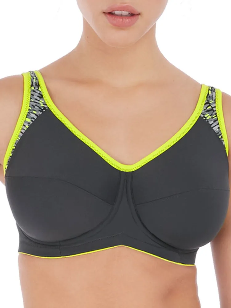 Core Sports Bra - Lime Twist