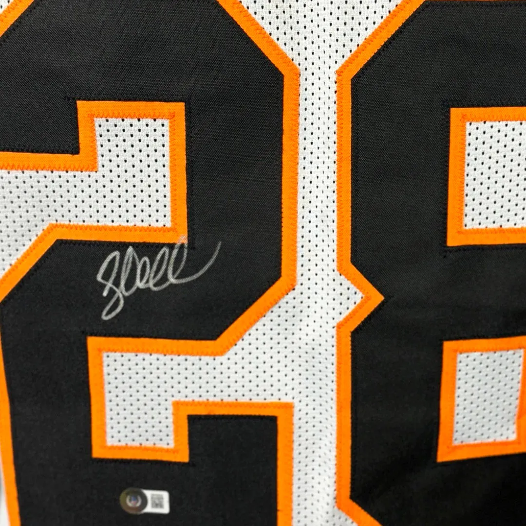 Corey Dillon Signed Cincinnati White Football Jersey (Beckett)