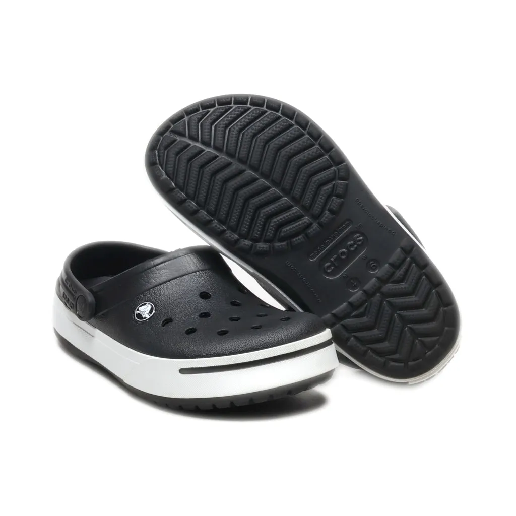 Crocs Crocband Ii Clogs Canvas Black Colour For Kids