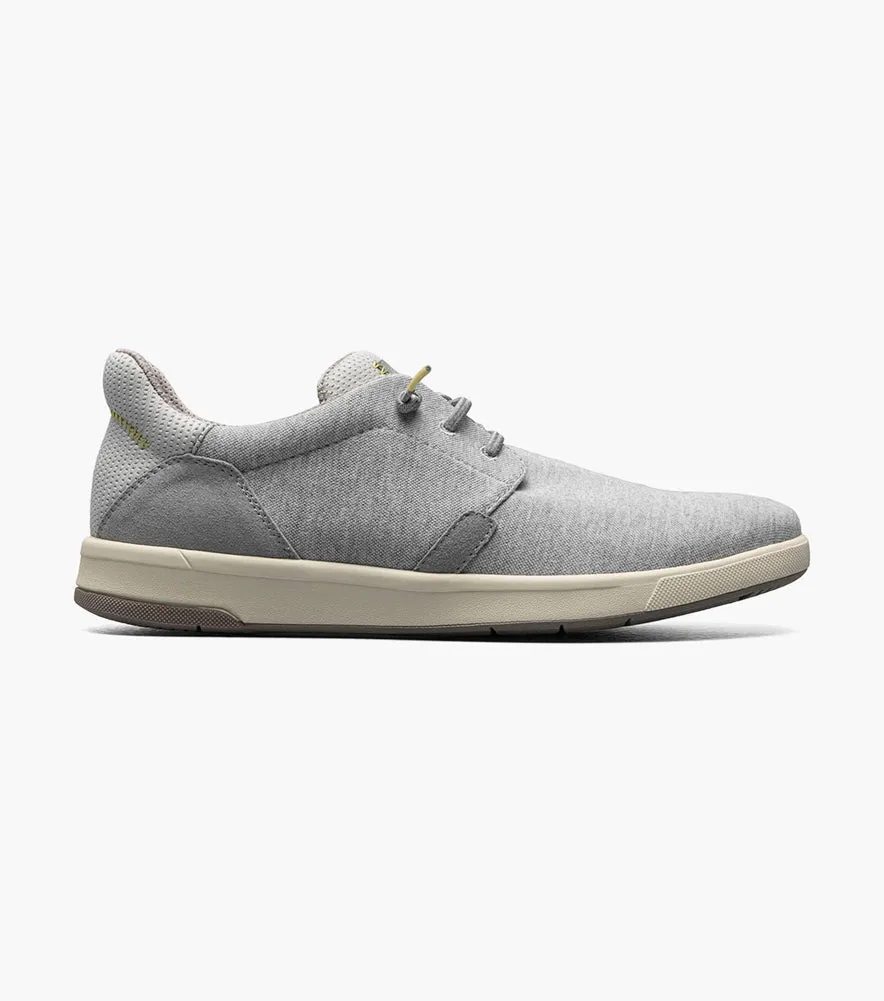 Crossover Canvas Plain Toe Slip On in Lt. Grey by Florsheim