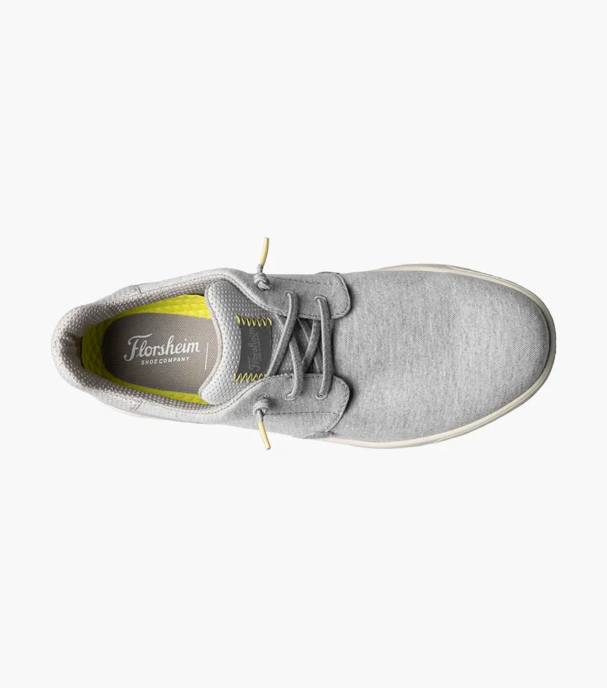 Crossover Canvas Plain Toe Slip On in Lt. Grey by Florsheim