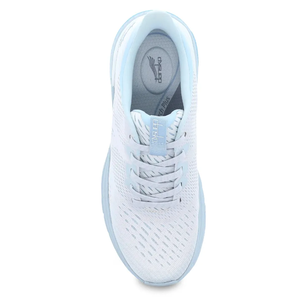 Dansko Peony White Mesh Sneaker (Women's)