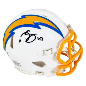 Darren Sproles Signed Los Angeles Chargers Speed Mini Football Helmet (Beckett)