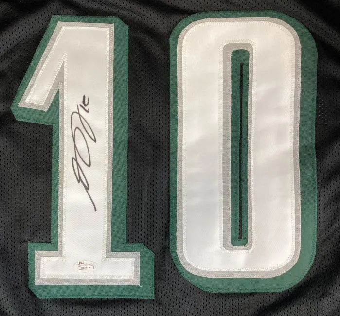 DeSean Jackson Philadelphia Signed Black Football Jersey JSA Hologram