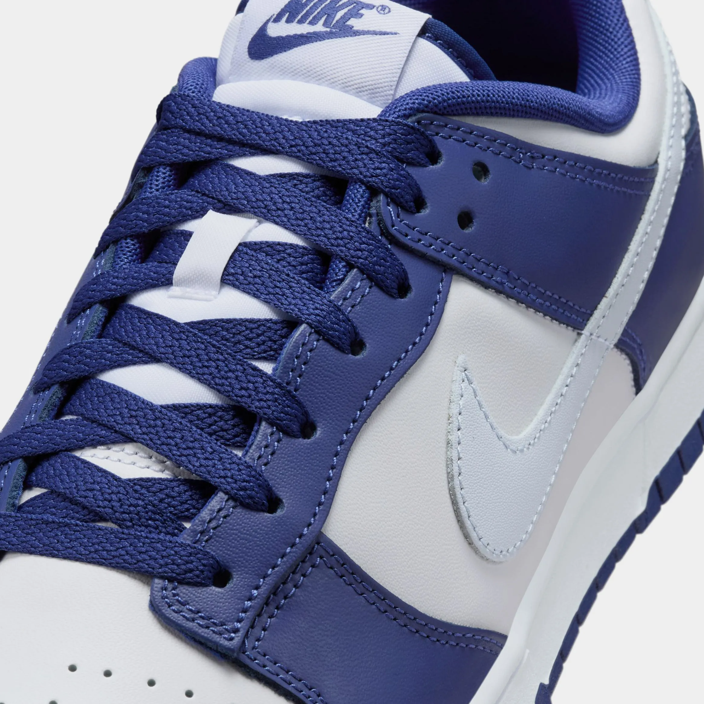 Dunk Low Mens Lifestyle Shoes (Deep Royal Blue/White/Football Grey)