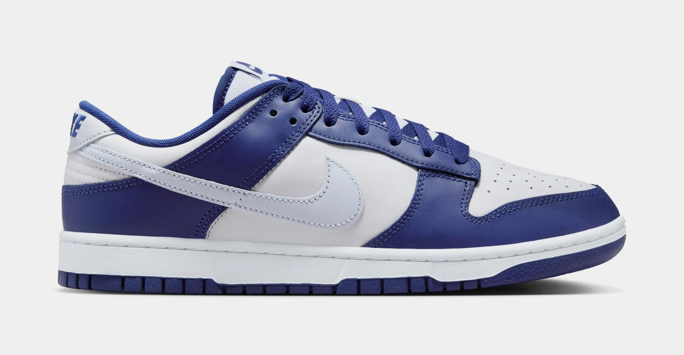 Dunk Low Mens Lifestyle Shoes (Deep Royal Blue/White/Football Grey)