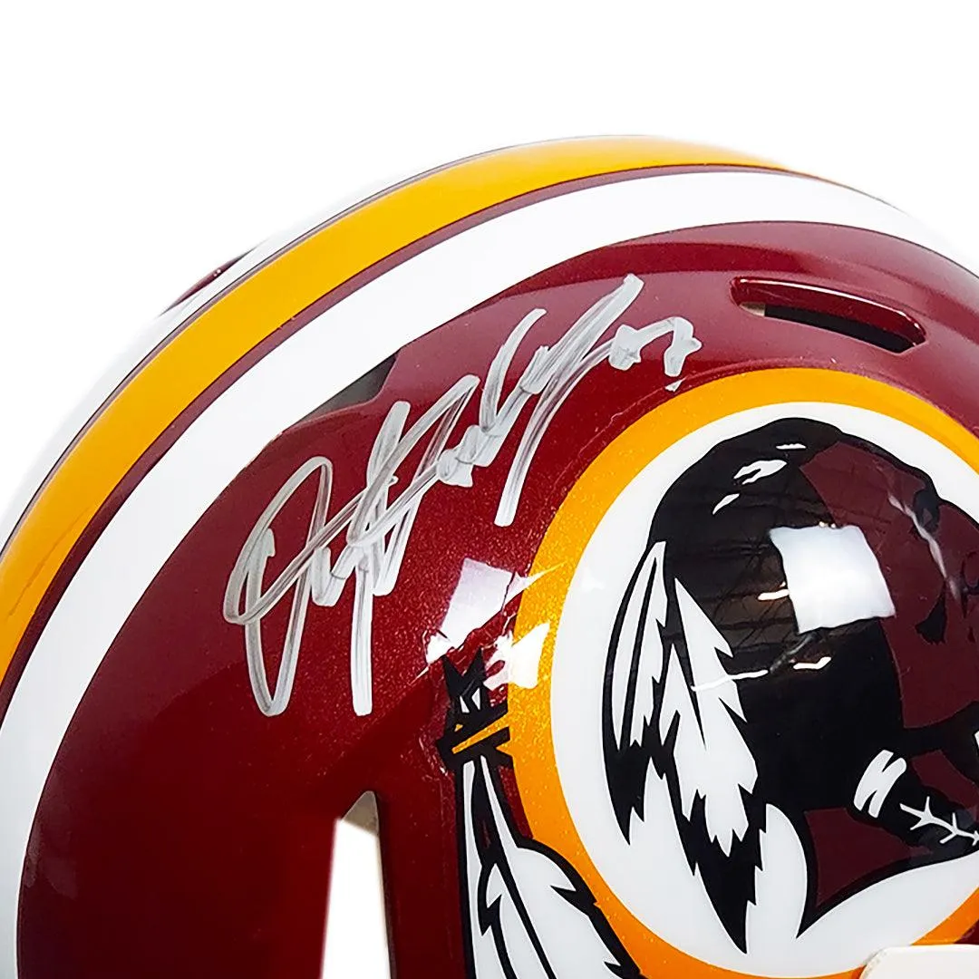 Dwayne Haskins Signed Washington Redskins Authentic Speed Full-Size Football Helmet (Beckett)