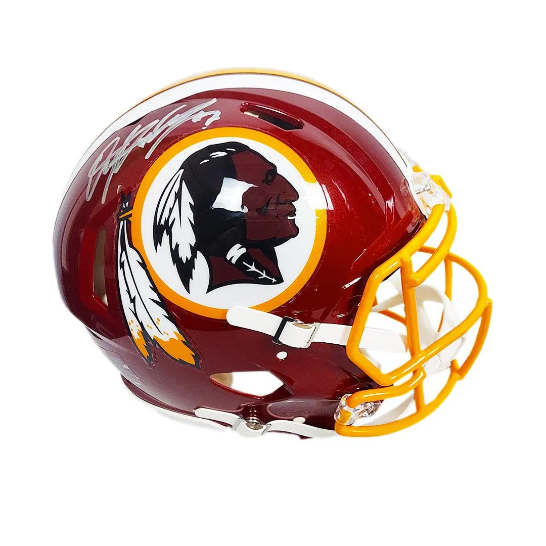 Dwayne Haskins Signed Washington Redskins Authentic Speed Full-Size Football Helmet (Beckett)