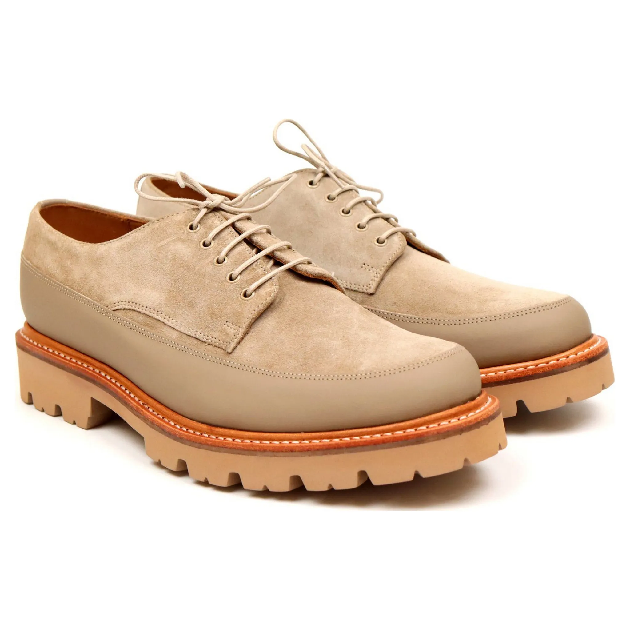 'Earl' Sand Leather Suede Derby UK 6 / UK 6.5 / UK 9