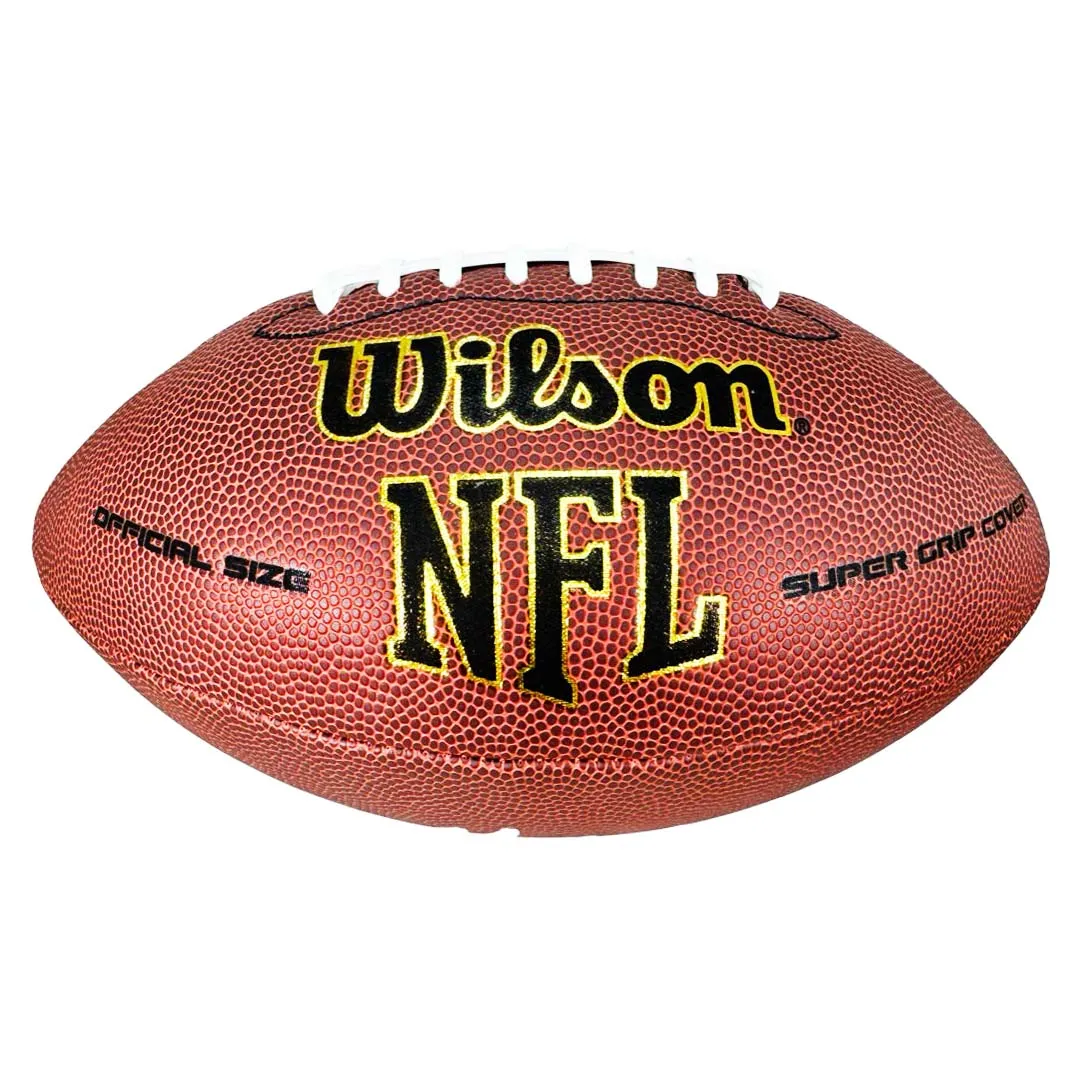 Elijah Moore Signed Wilson Official NFL Replica Football (JSA)