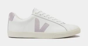 Esplar Leather Womens Lifestyle Shoes (White/Purple)