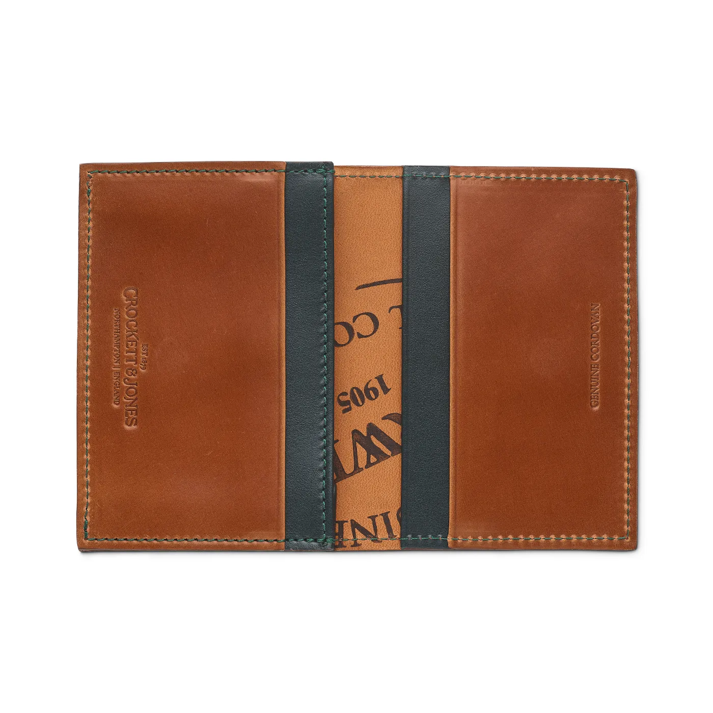 Folded Card Case Whisky Cordovan