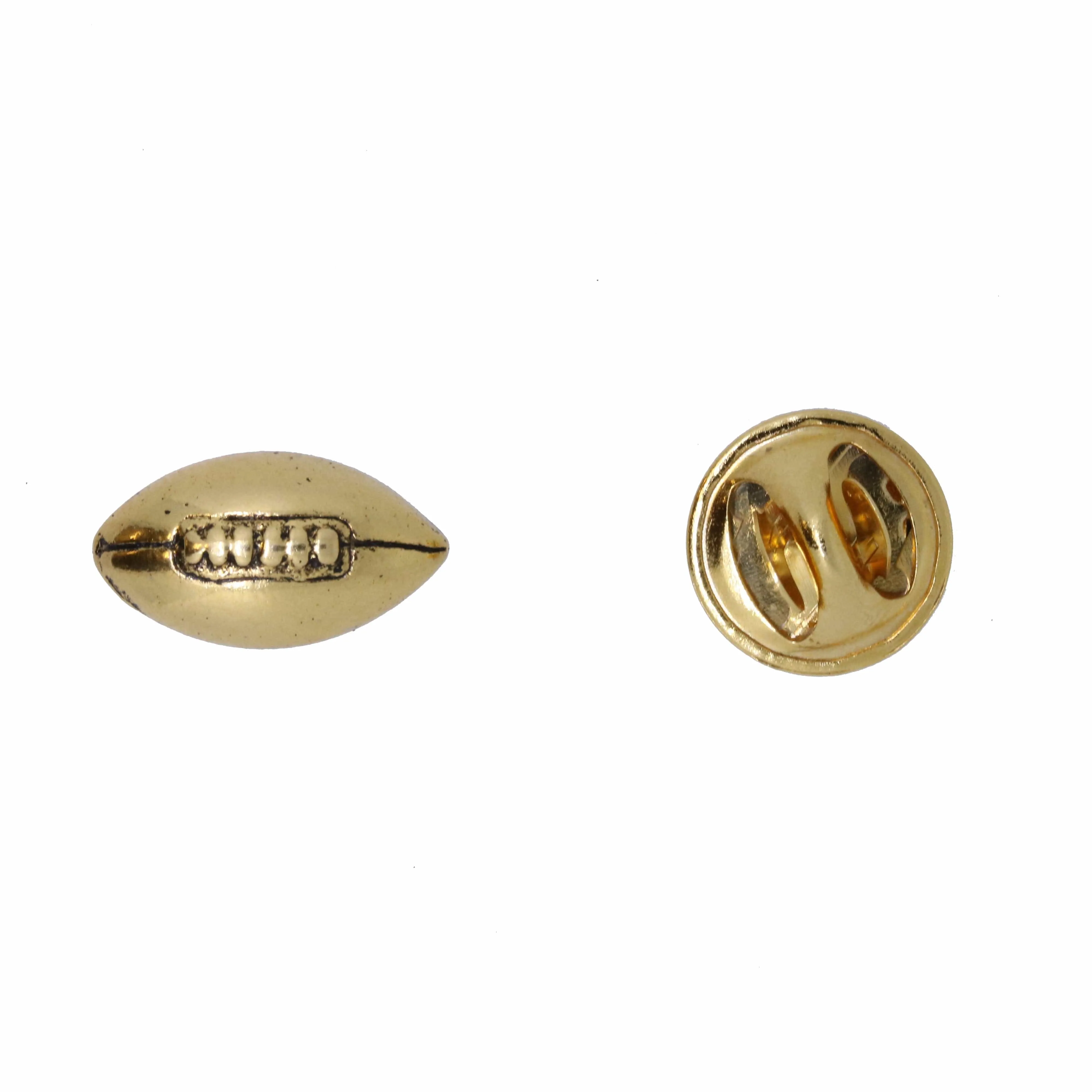 Football Gold Lapel Pin