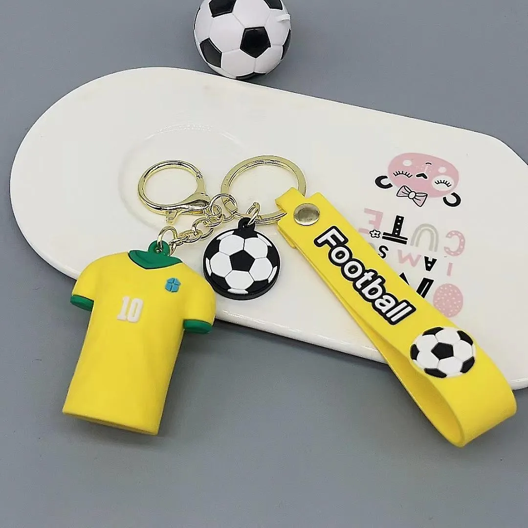 Football Jersey NO 10 Keychain | Neymar | Silicone And Lanyard