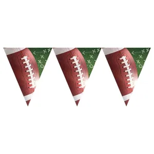 Football Plastic Pennant Banner