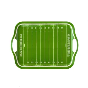 FTB930 -  Football Field Bamboo Reusable Tray